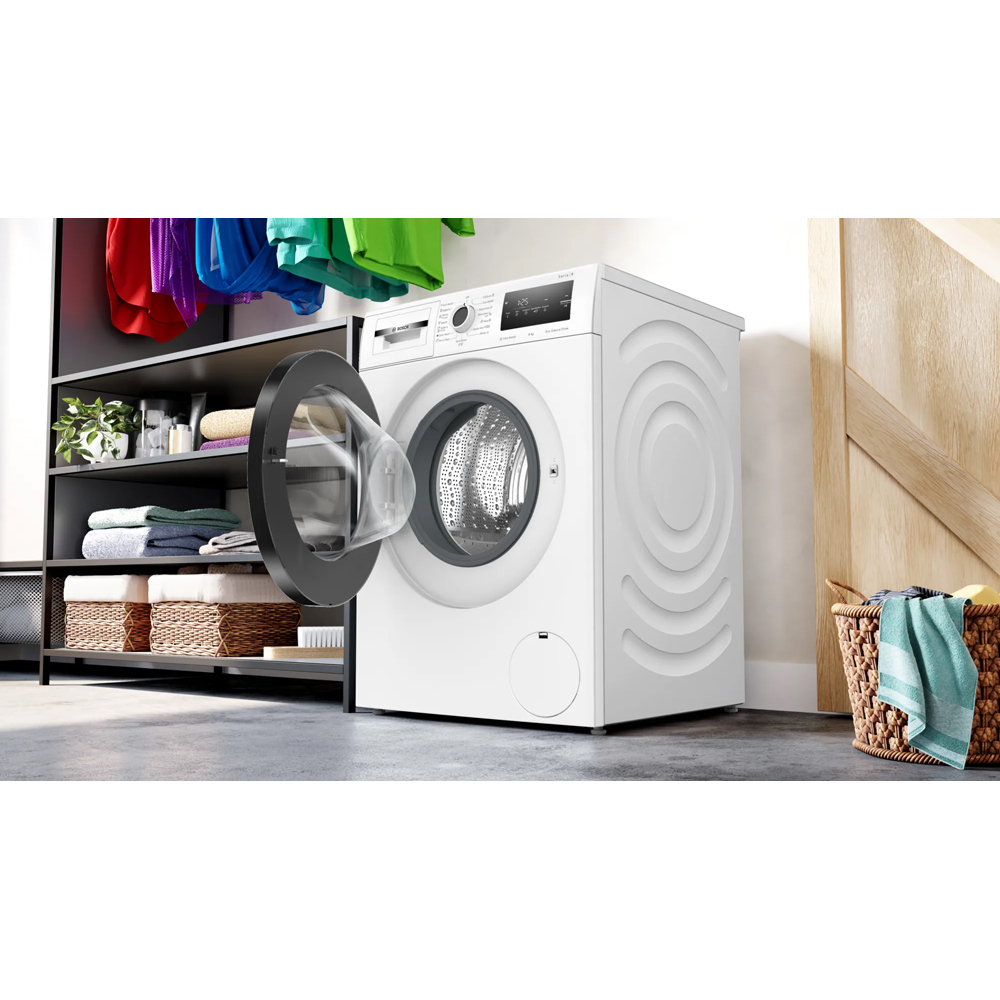Masina de spalat rufe frontala BOSCH WAN24168BY, 8 kg, 1200rpm, Clasa A, alb