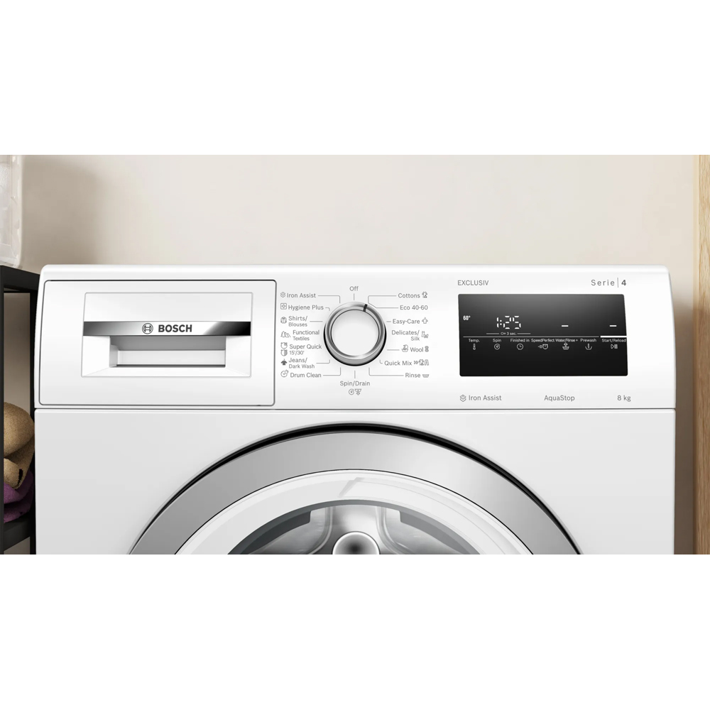 Masina de spalat rufe frontala BOSCH WAN24293BY, 8 kg, 1200rpm, Clasa A, alb