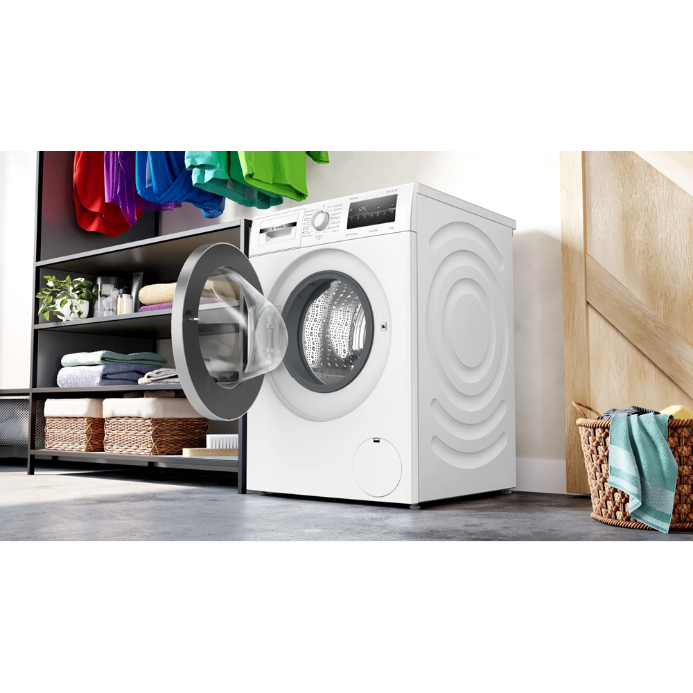Masina de spalat rufe frontala BOSCH WAN24293BY, 8 kg, 1200rpm, Clasa A, alb