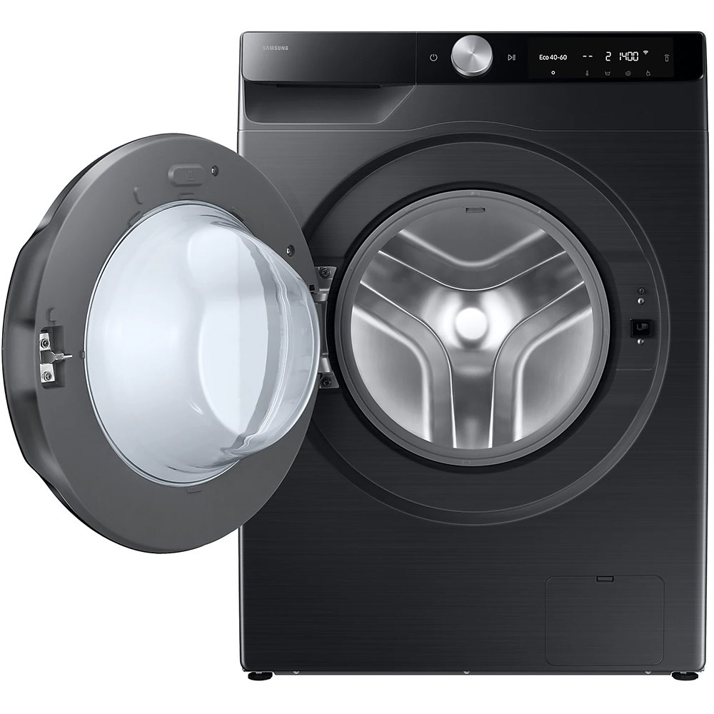 Masina de spalat rufe frontala cu uscator SAMSUNG WD90DG6G94BBU4, AI EcoBubble, AI Energy, 9/5 kg, 1400rpm, Clasa A, negru