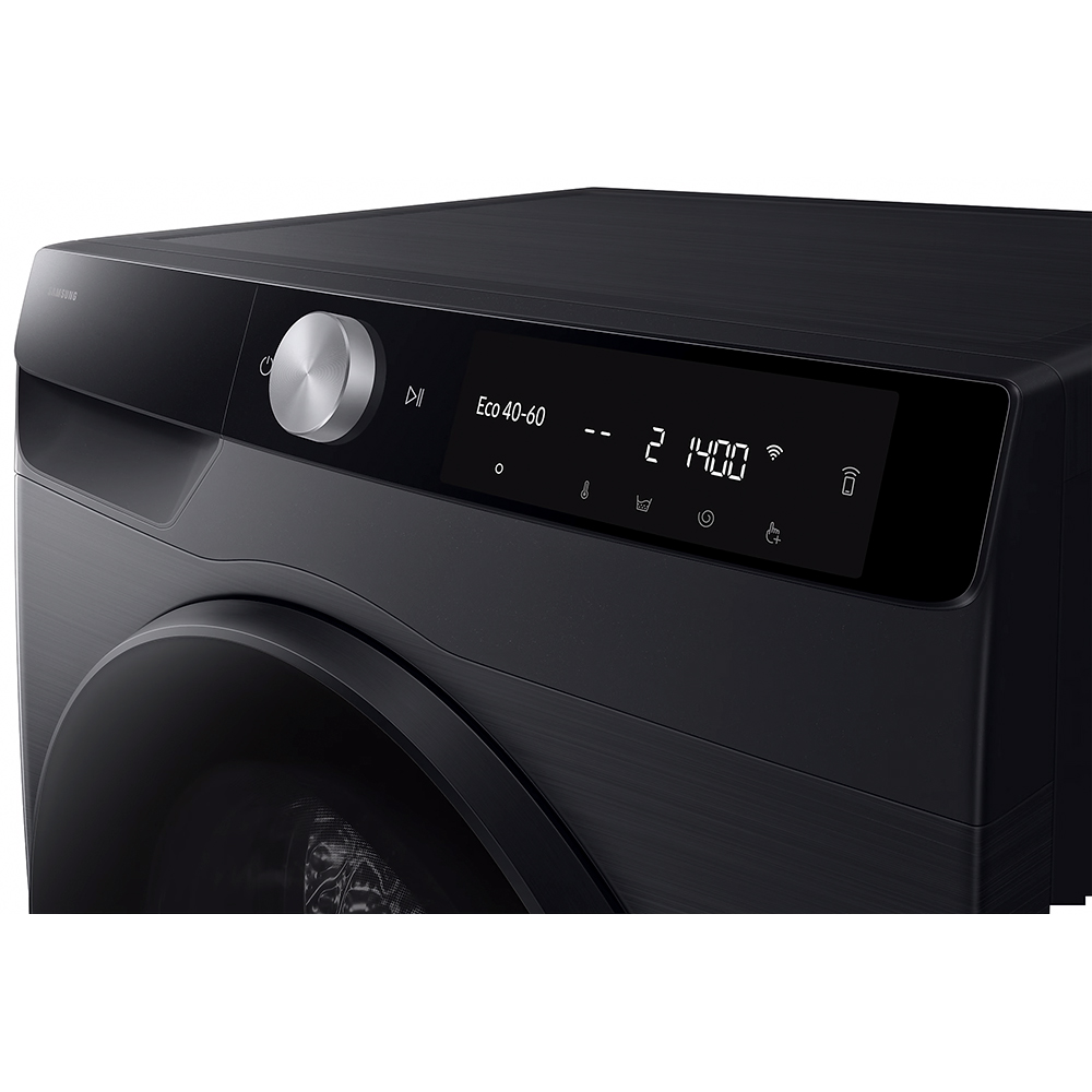Masina de spalat rufe frontala cu uscator SAMSUNG WD90DG6G94BBU4, AI EcoBubble, AI Energy, 9/5 kg, 1400rpm, Clasa A, negru