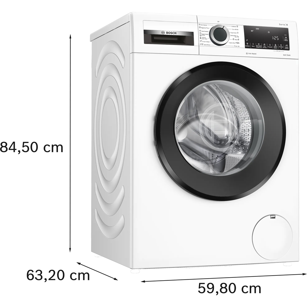 Masina de spalat rufe frontala BOSCH WGG242Z3BY, 9 kg, 1200rpm, Clasa A, alb