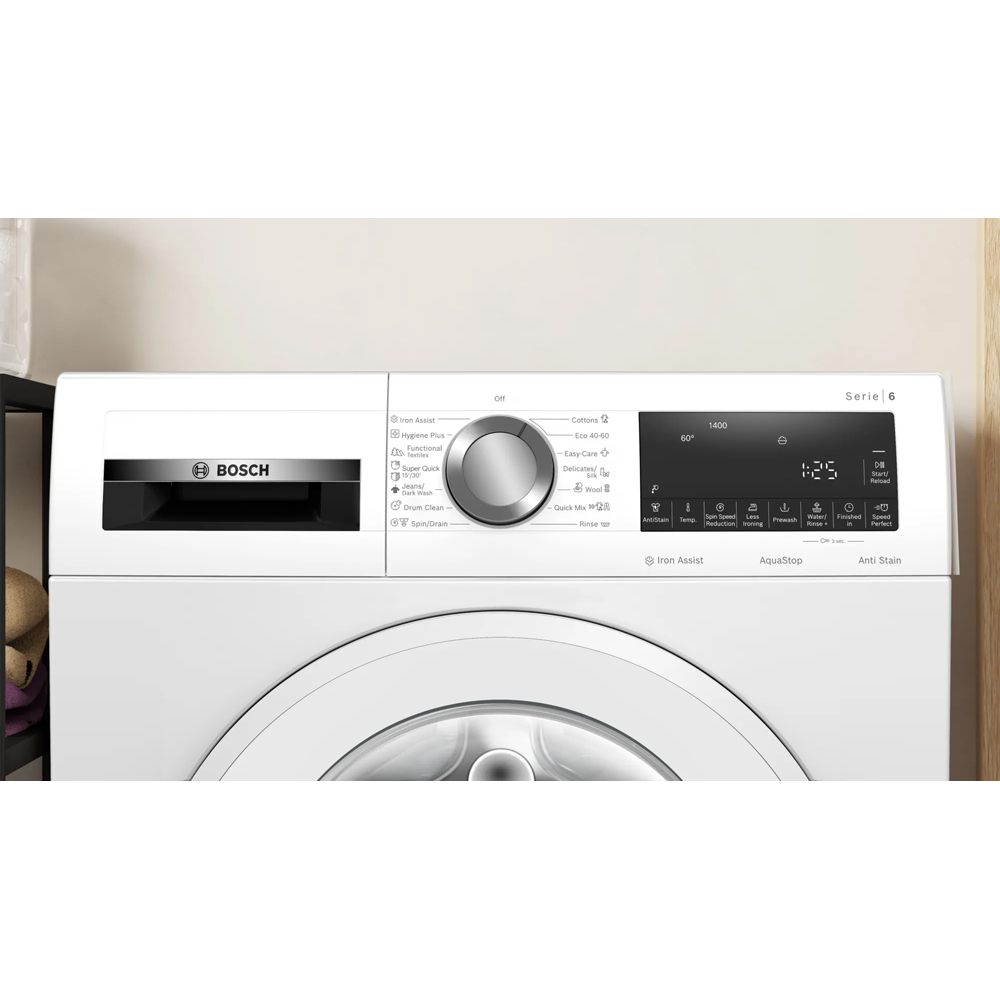 Masina de spalat rufe frontala BOSCH WGG244Z4BY, 9 kg, 1400rpm, Clasa A, alb