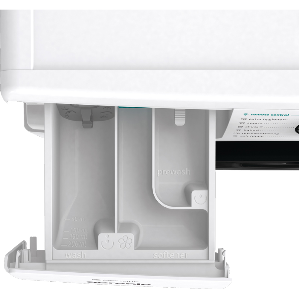 Masina de spalat rufe frontala GORENJE WNA94ARWIFI, SteamTech, 9 kg, 1400rpm, Clasa A, alb