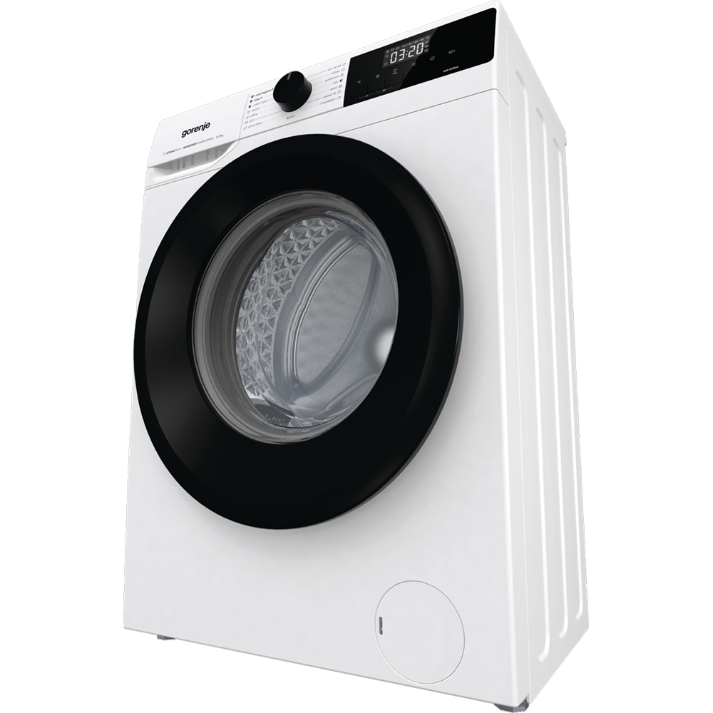 Masina de spalat rufe frontala slim GORENJE WNHEI72SAS, SteamTech, 7 kg, 1200rpm, Clasa A, alb