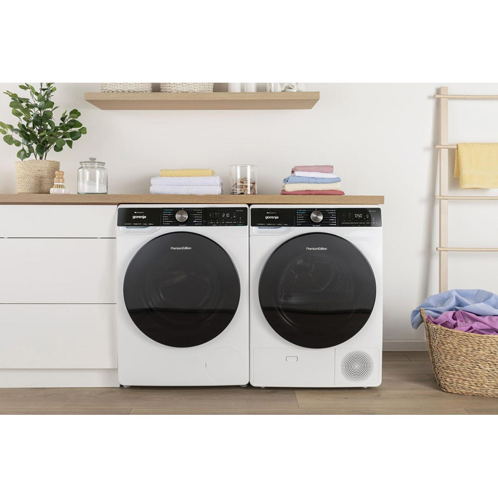 Masina de spalat rufe frontala GORENJE WNS1X4ARTWIFI, SteamTech, 10.5 kg, 1400rpm, Clasa A, alb