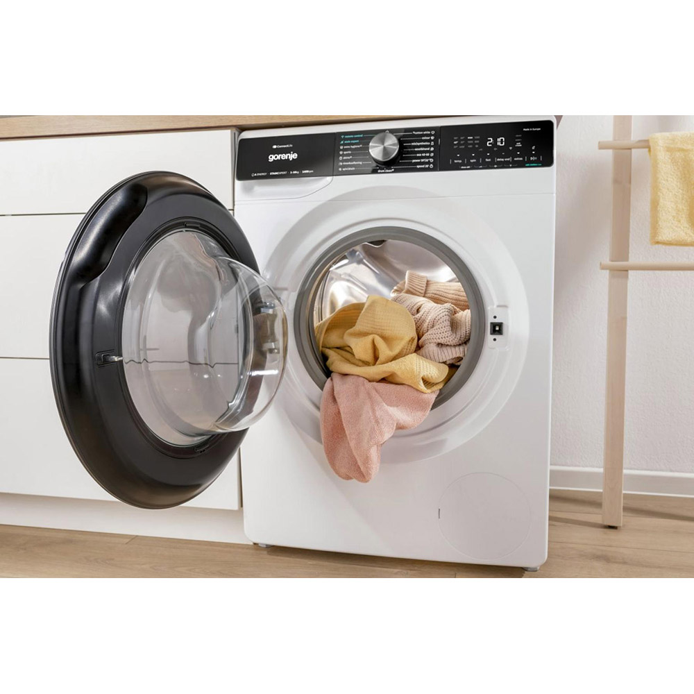 Masina de spalat rufe frontala GORENJE WNS1X4ARTWIFI, SteamTech, 10.5 kg, 1400rpm, Clasa A, alb