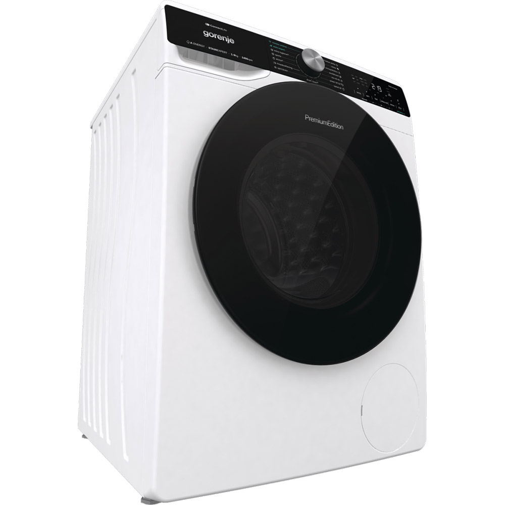 Masina de spalat rufe frontala GORENJE WNS94ATWIFI, SteamTech, 9 kg, 1400rpm, Clasa A, alb