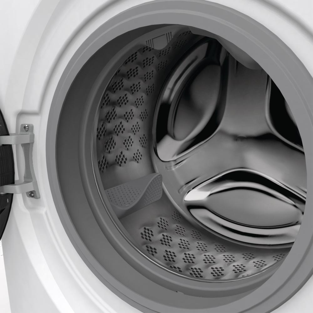 Masina de spalat rufe frontala GORENJE WPNA84A2TSWIFI, SteamTech, 8 kg, 1400rpm, Clasa A, Wi-Fi, alb