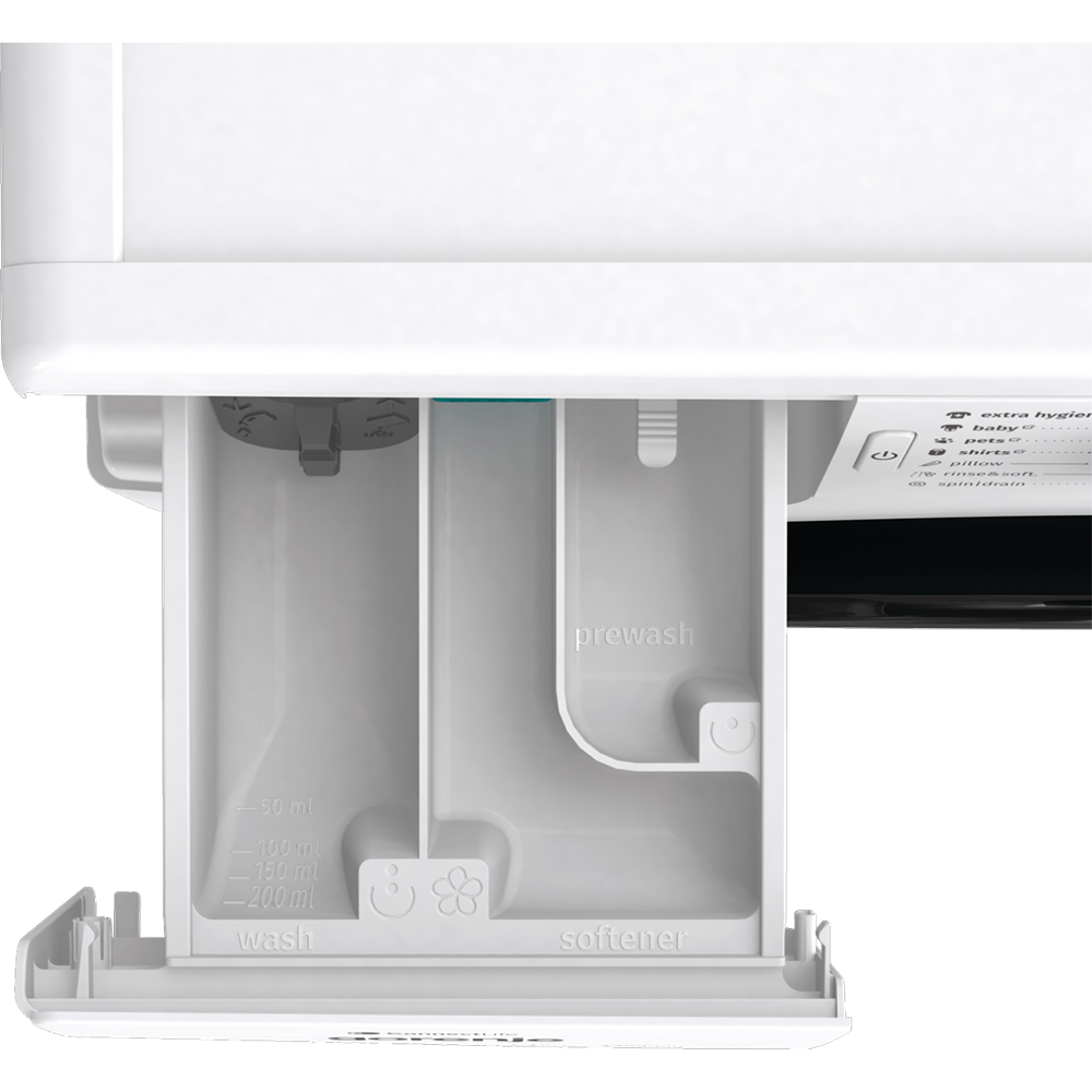 Masina de spalat rufe frontala GORENJE WPNEI14A2SWIFI, SteamTech, 10 kg, 1400rpm, Clasa A, Wi-Fi, alb