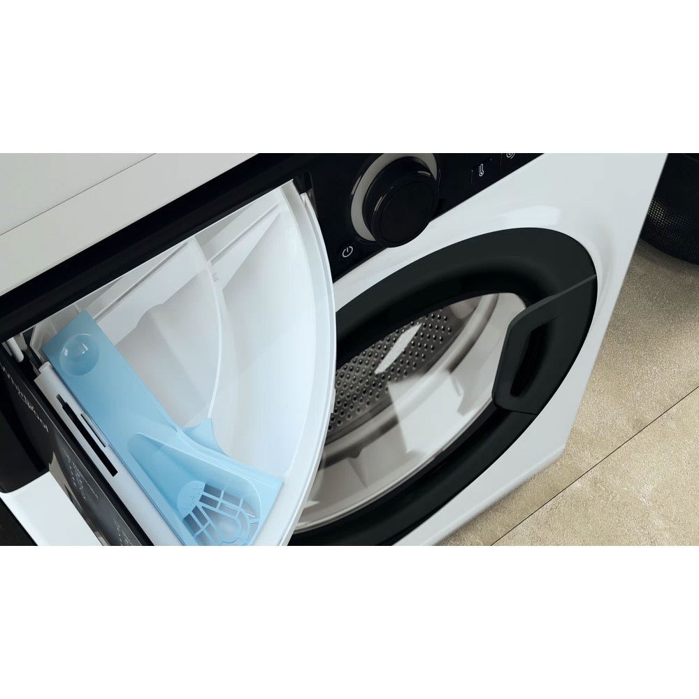 Masina de spalat rufe frontala slim WHIRLPOOL WRSB 7259 BB EU, 7 kg, 1200rpm, Clasa B, alb