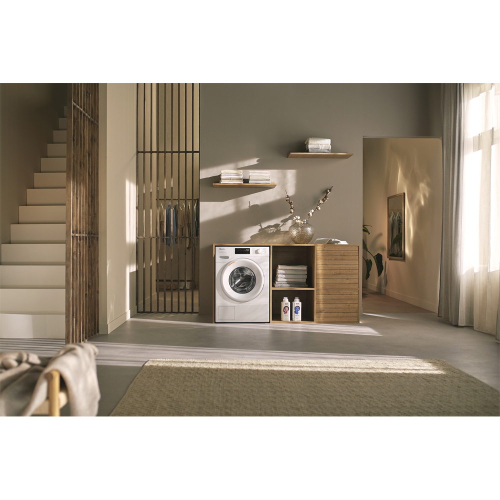 Masina de spalat rufe frontala MIELE WSD383 WCS PWash, SteamCare, 9 kg, 1400rpm, Clasa A, Wi-Fi, alb