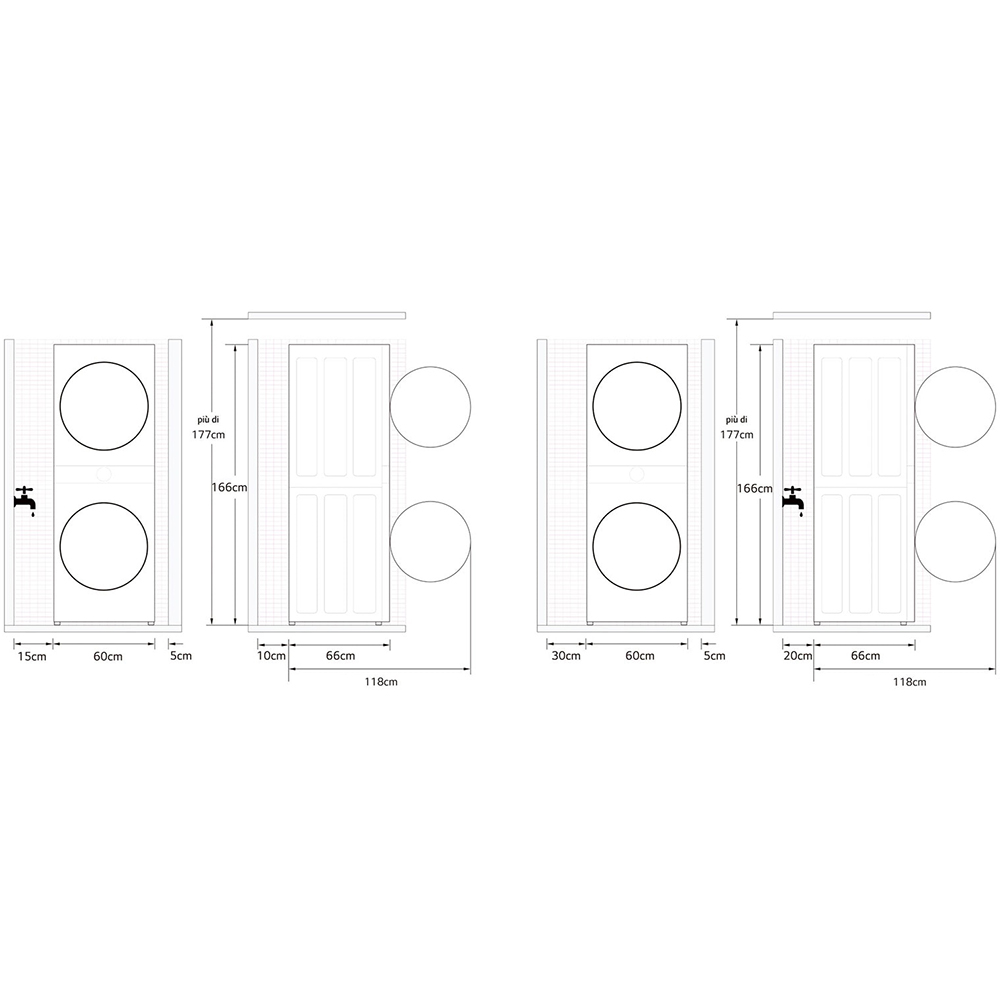 Masina de spalat rufe frontala cu uscator LG WashTower WT1210BBF, Steam, 12/10 kg, 1400 rpm, Clasa A/C, Wi-Fi, negru