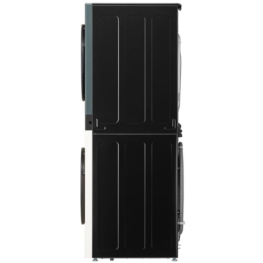 Masina de spalat rufe frontala cu uscator LG WashTower WT1210EGF, Steam, 12/10 kg, 1400 rpm, Clasa A/C, Wi-Fi, bej-verde