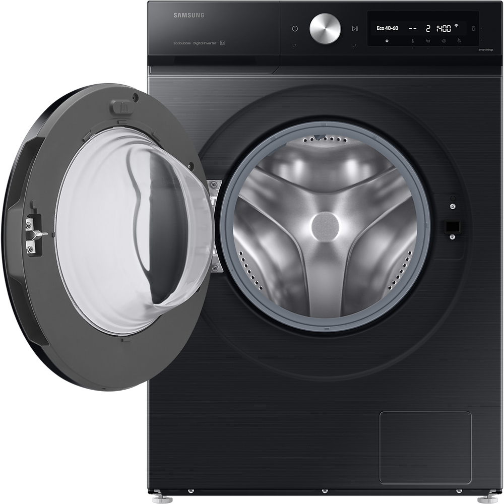 Masina de spalat rufe frontala SAMSUNG WW11DB7B94GBU4, AI Wash, AI EcoBubble, 11 kg, 1400rpm, Clasa A, negru
