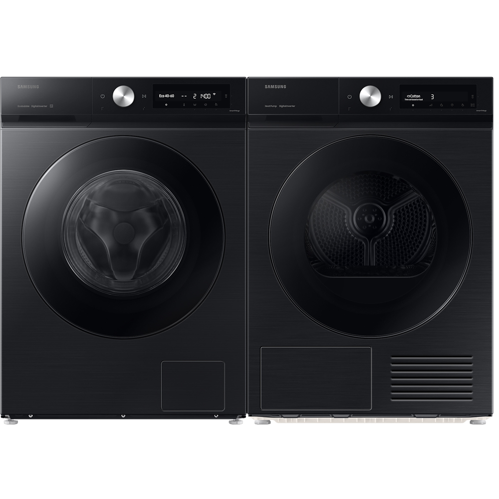 Masina de spalat rufe frontala SAMSUNG WW90DB7U34GBU4, AI EcoBubble, 9 kg, 1400rpm, Clasa A, negru
