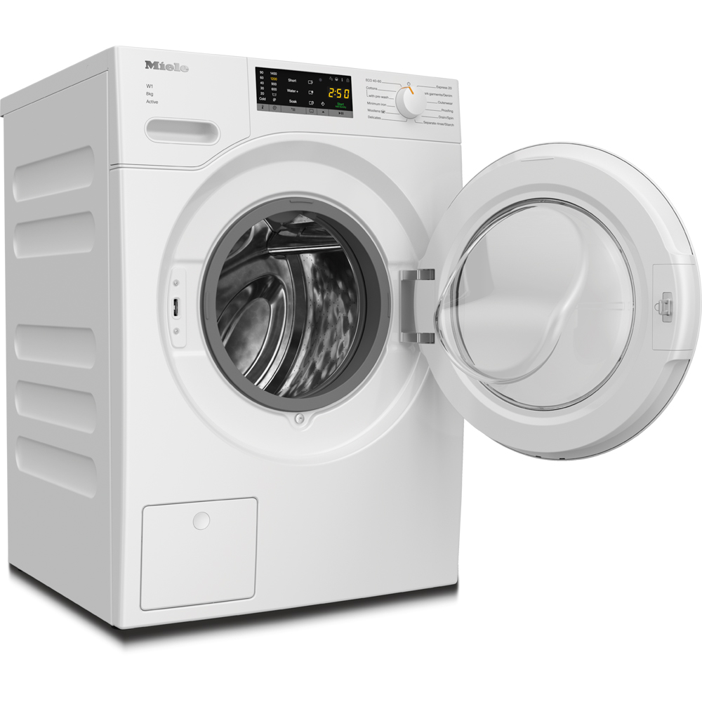 Masina de spalat rufe frontala MIELE WWA120 WCS Active, 8 kg, 1400rpm, Clasa A, alb