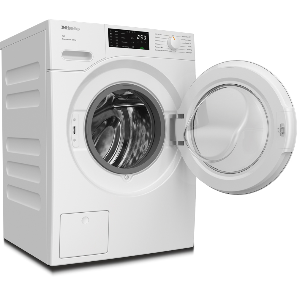 Masina de spalat rufe frontala MIELE WWB360 WCS PWash, 8 kg, 1400rpm, Clasa A, Wi-Fi, alb