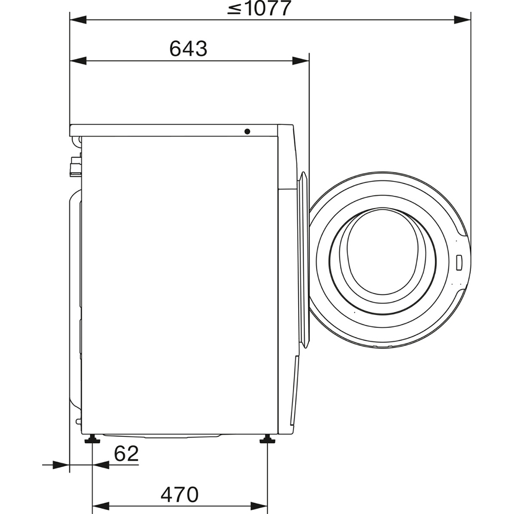 Masina de spalat rufe frontala MIELE WWG 660 WCS, 9 kg, 1400rpm, Clasa A, alb
