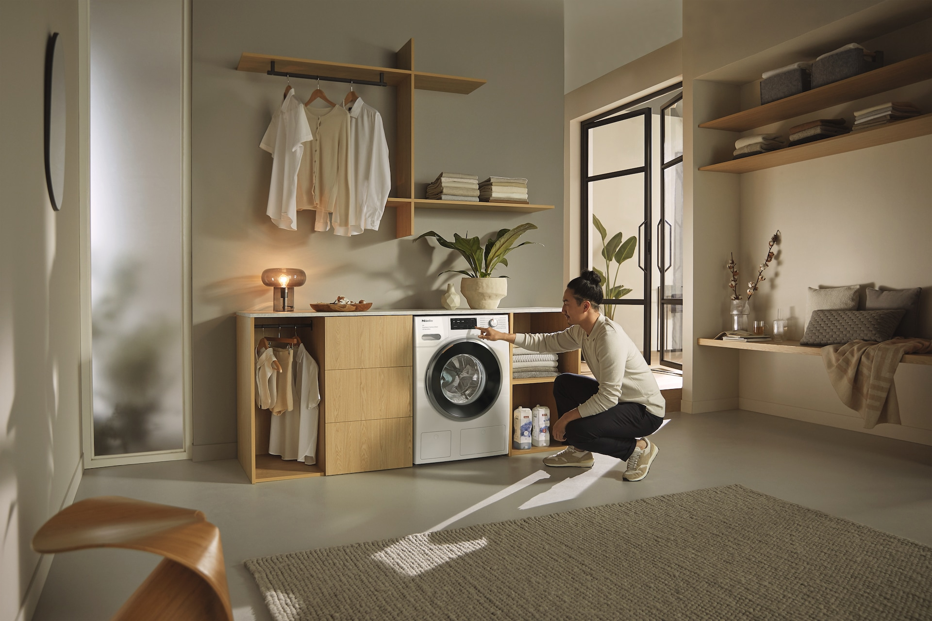 Masina de spalat rufe frontala MIELE WWI880 WCS 125 Gala Edition, 9 kg, 1600rpm, Clasa A, alb