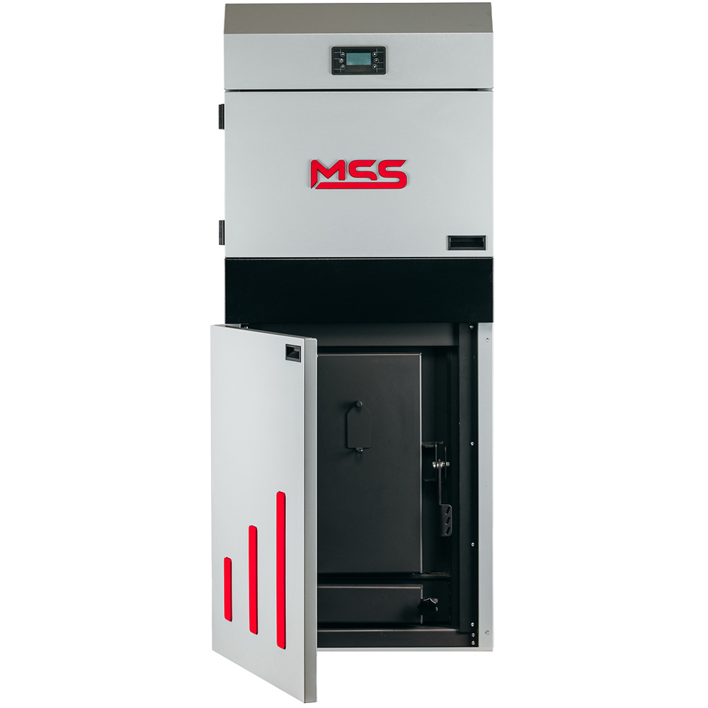 Centrala pe peleti MSS ECO PLUS 45, 45 kW, Wi-Fi, 72 x 91.1 x 164 cm