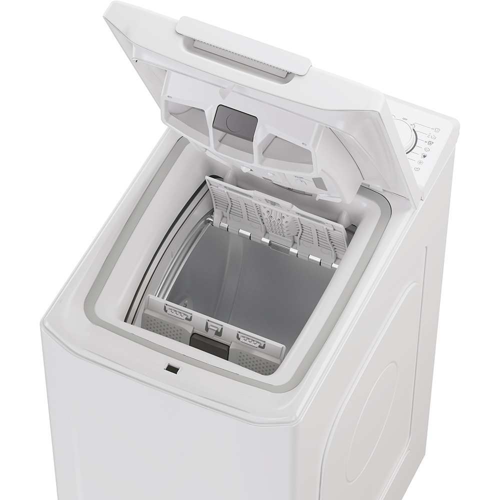 Masina de spalat rufe verticala CANDY ProWash 300 TCA283D2-S, 8 kg, 1200rpm, Clasa D, alb
