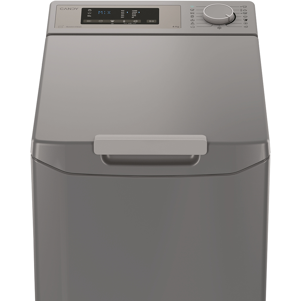 Masina de spalat rufe verticala CANDY ProWash 300 TCA283DR2-S, 8 kg, 1200rpm, Clasa D, antracit