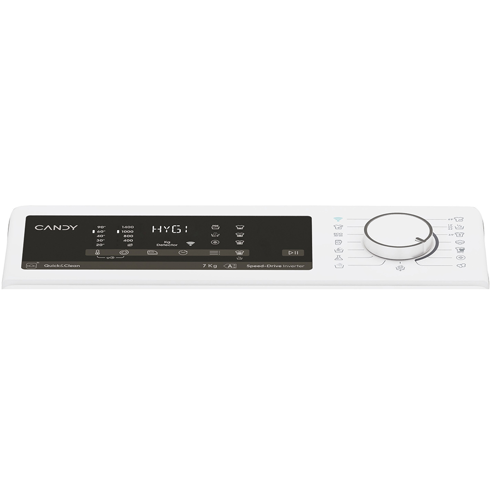 Masina de spalat rufe verticala CANDY ProWash 500 TCA474TM5-S, 7 kg, 1400rpm, Clasa A, alb