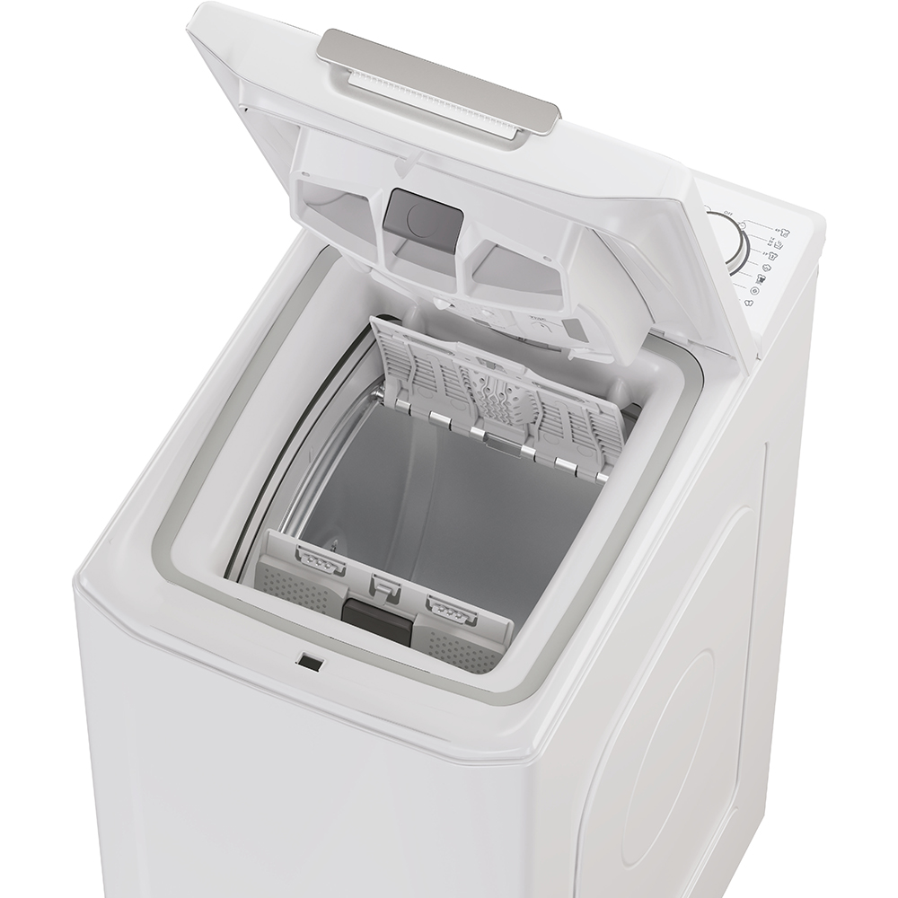 Masina de spalat rufe verticala CANDY ProWash 500 TCA474TM5-S, 7 kg, 1400rpm, Clasa A, alb