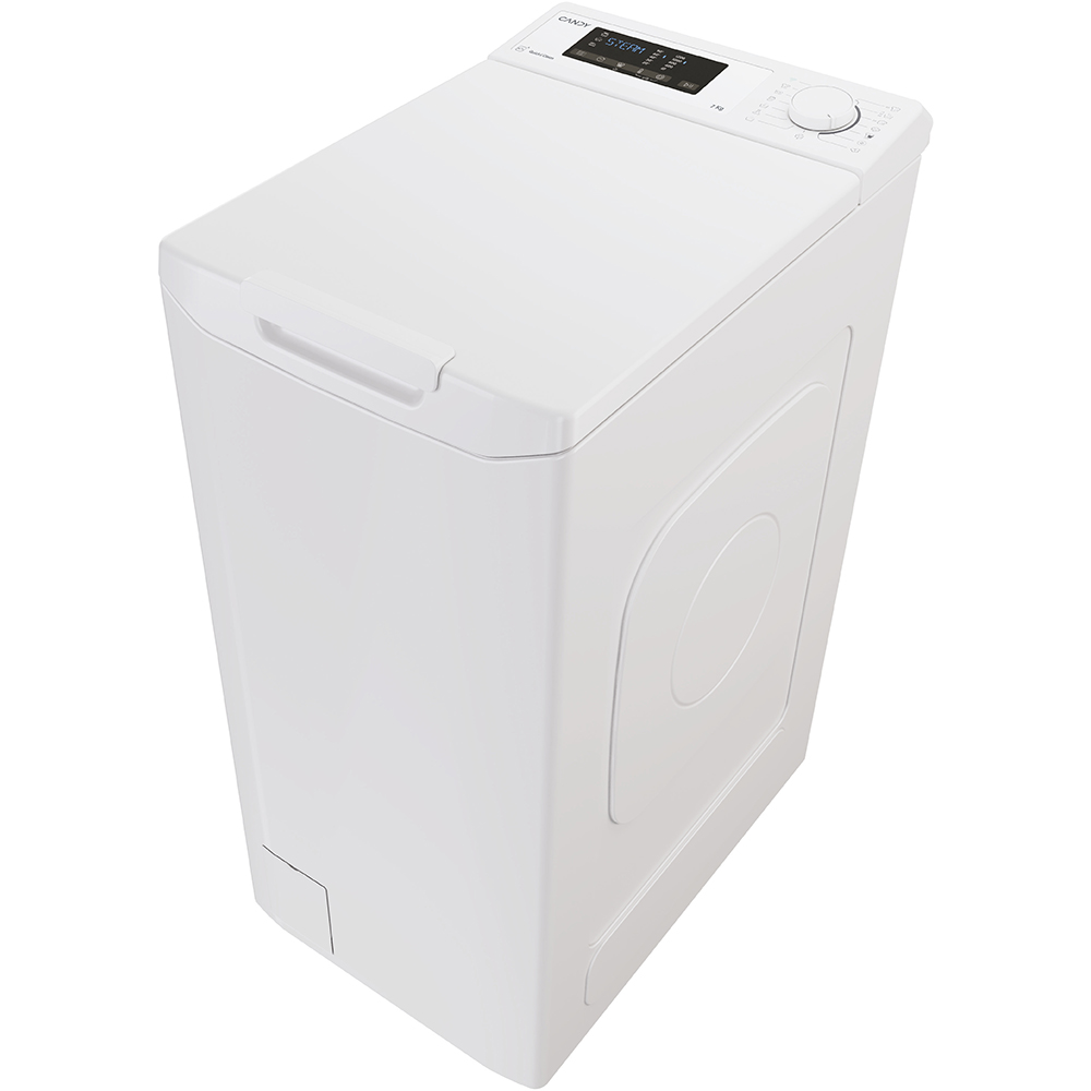 Masina de spalat rufe verticala CANDY ProWash 300 TCAS275D3-S, Steam, 7 kg, 1200rpm, Clasa C, alb