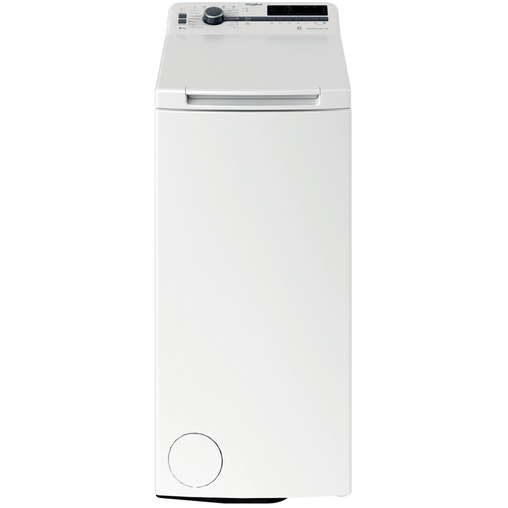 Masina de spalat rufe verticala WHIRLPOOL TDLRB 6261BS EU/N, 6th Sense, 6 kg, 1200rpm, Clasa A, alb