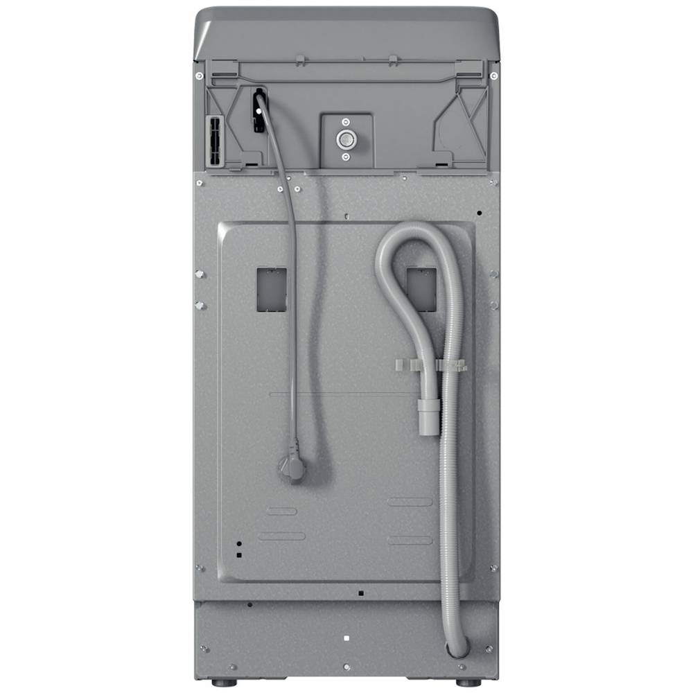 Masina de spalat rufe verticala WHIRLPOOL TDLRS 7232BS EU, 6th Sense, 7 kg, 1200rpm, Clasa D, argintiu