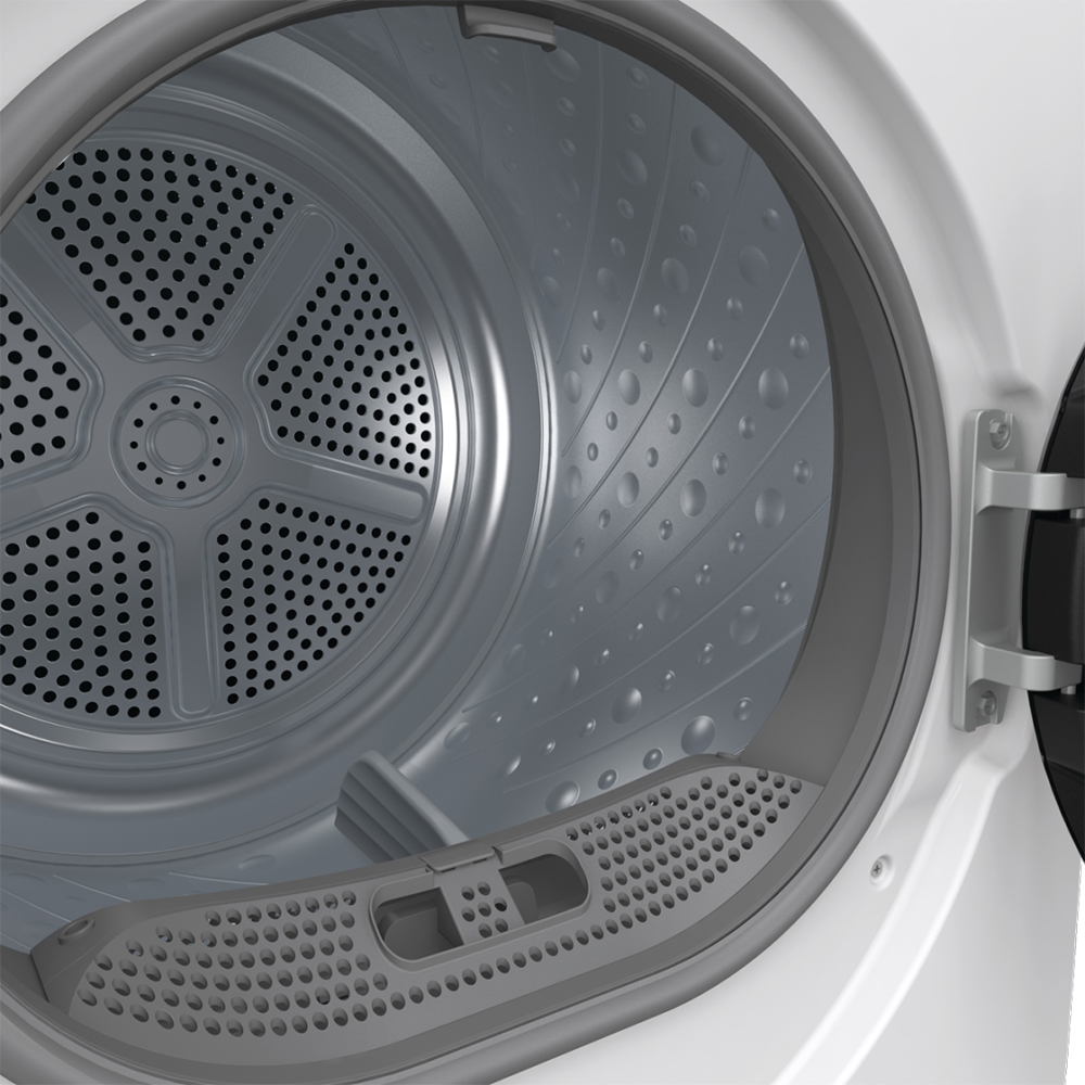 Uscator de rufe GORENJE DHNE83, Pompa de caldura, 8 kg, 15 programe, Clasa C, alb