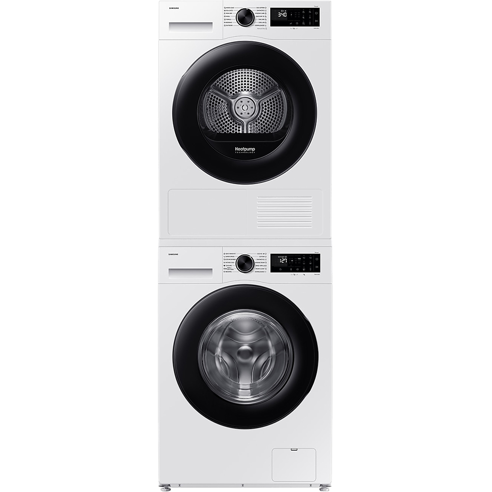 Uscator de rufe SAMSUNG DV90DG52A0AELE, Pompa de caldura, 9 kg, 14 programe, Clasa C, Wi-Fi, alb