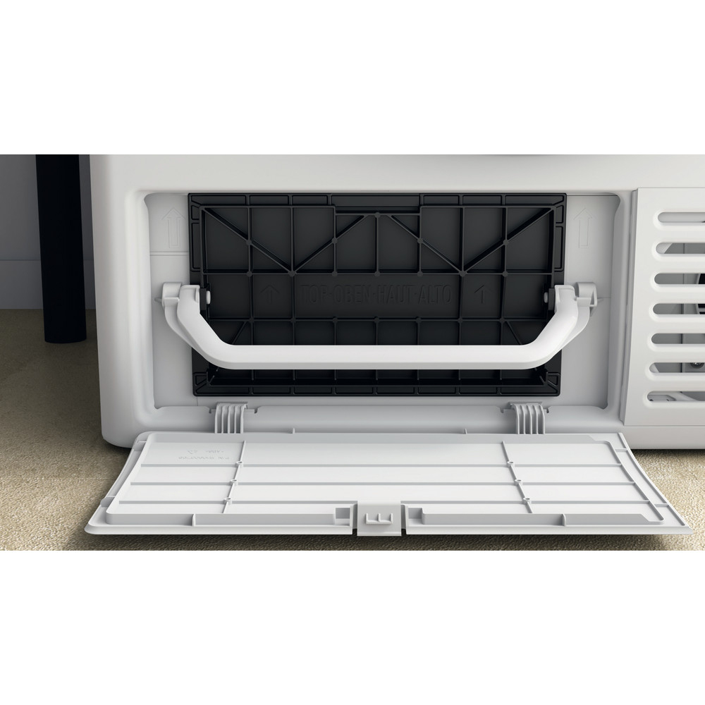 Uscator de rufe WHIRLPOOL FFT D 8X3B EE, 6th Sense, Condensare si pompa de caldura, 8 kg, 19 programe, Clasa C, alb