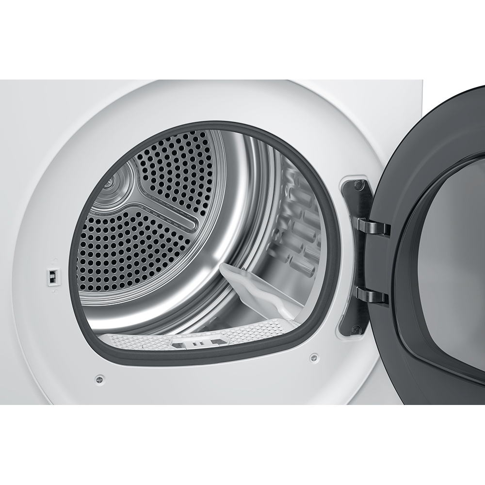 Uscator de rufe HAIER HD90-A2939-S, Pompa de caldura, 9 kg, 15 programe, Clasa E, alb
