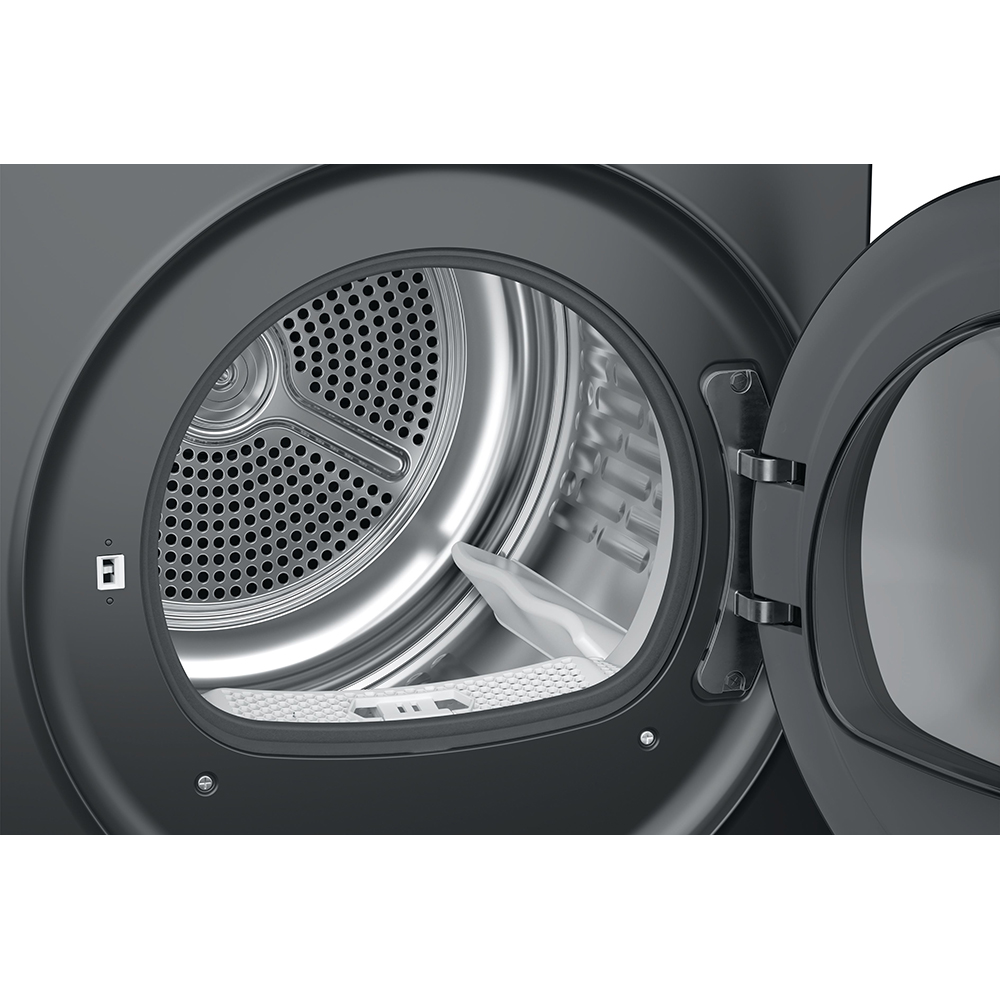 Uscator de rufe HAIER HD90-A3939R-S, Pompa de caldura, 9 kg, 15 programe, Clasa C, antracit