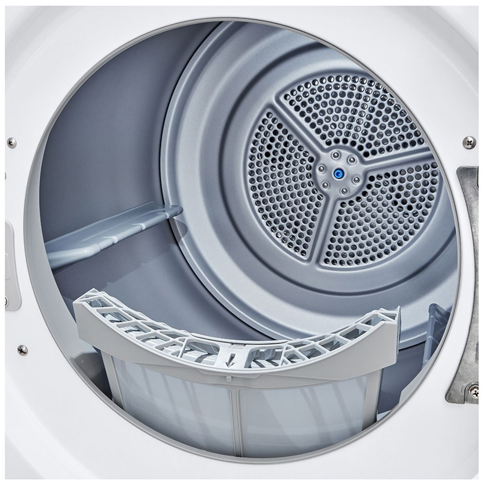 Uscator de rufe LG RH80V3AVBN, ThinQ, Pompa de caldura, 8 kg, 14 programe, Clasa D, alb