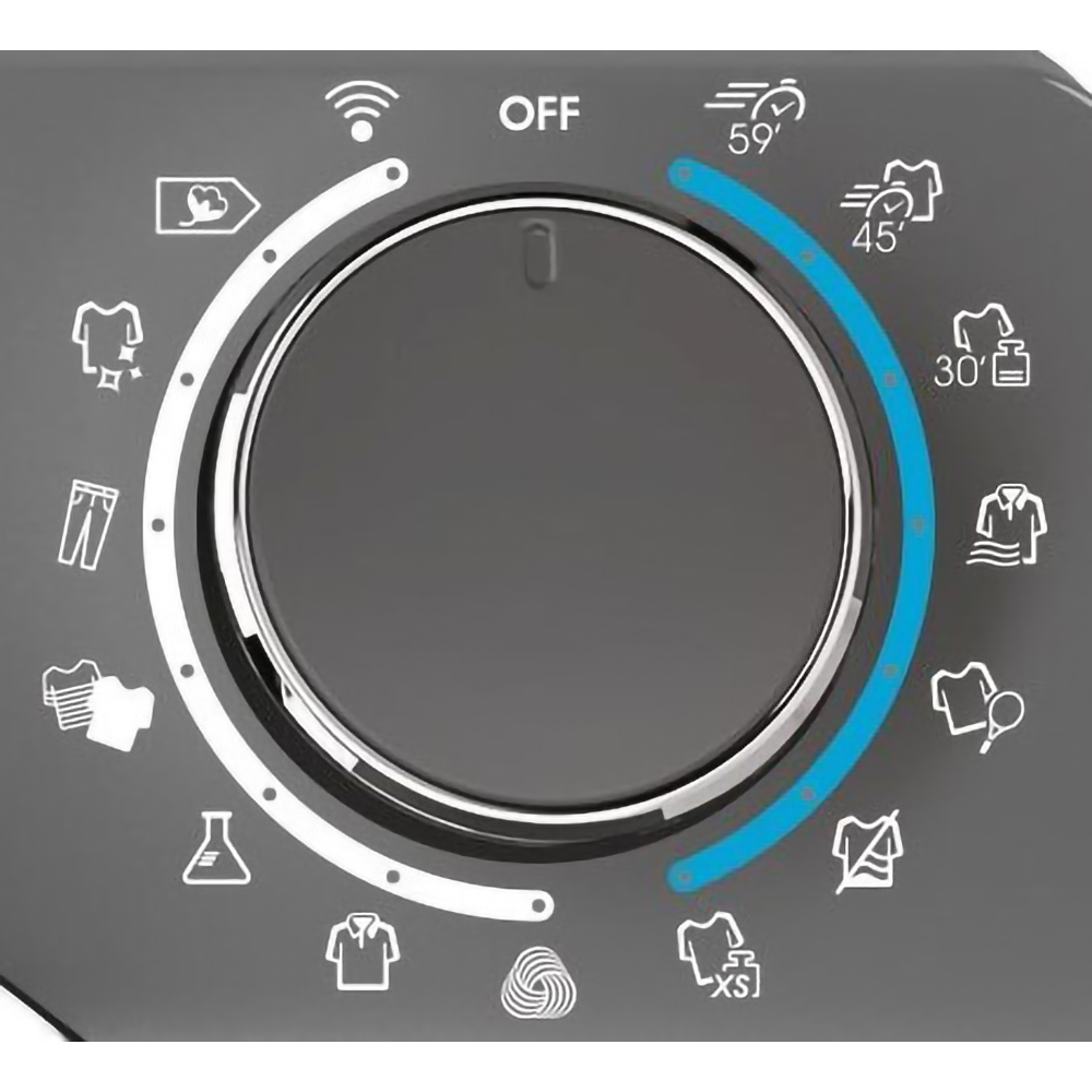 Uscator de rufe CANDY ROE H9A2TCERX-S, Pompa de caldura, 9 kg, 14 programe, Clasa E, Wi-Fi, antracit