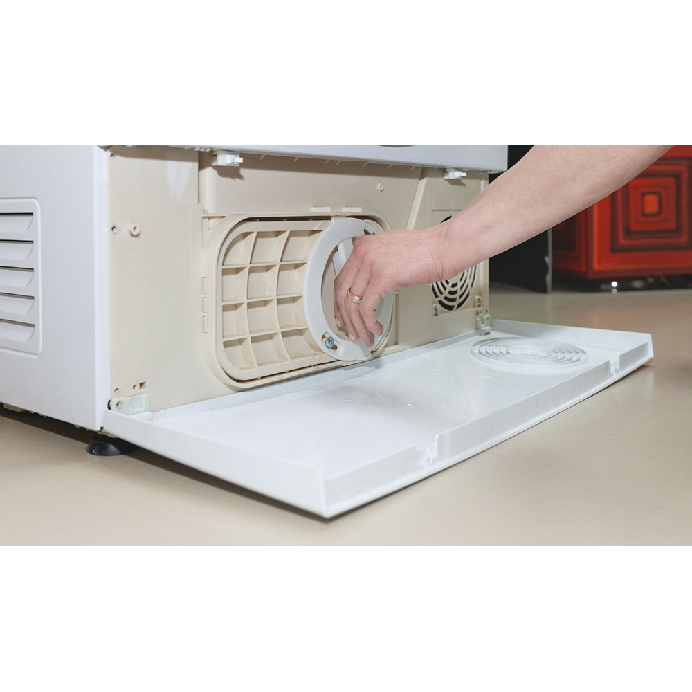 Uscator de rufe CANDY Rapido Pro RPE H8A2TRE-S, Pompa de caldura, 8 kg, 14 programe, Clasa E, Wi-Fi, alb