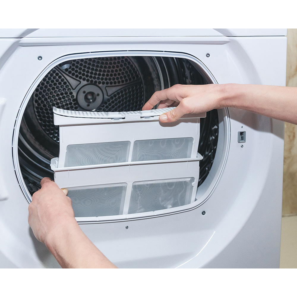 Uscator de rufe CANDY Rapido Pro RPE H8A2TRE-S, Pompa de caldura, 8 kg, 14 programe, Clasa E, Wi-Fi, alb