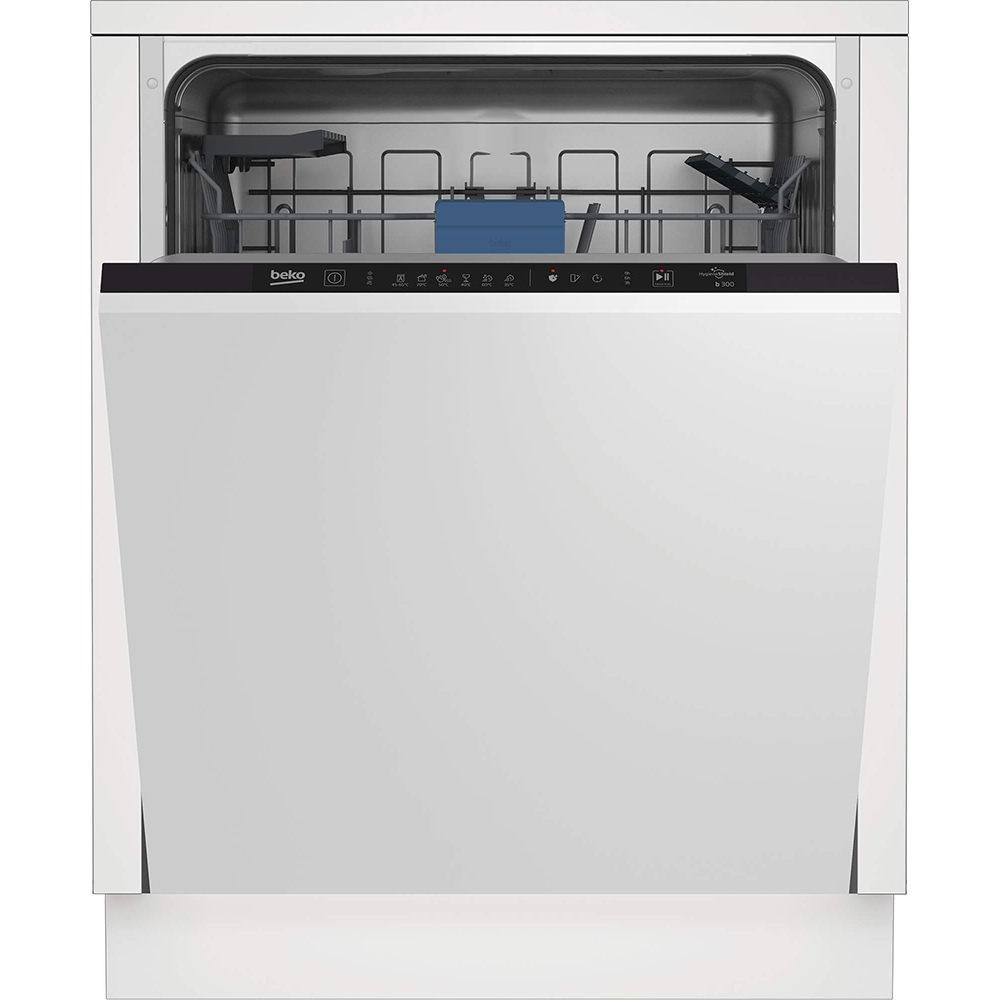 Masina de spalat vase incorporabila BEKO BDIN16435, 14 seturi, 6 programe, 60 cm, Clasa D, panou comanda negru