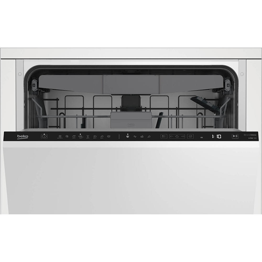 Masina de spalat vase incorporabila BEKO BDIN38651C, 16 seturi, 8 programe, 60 cm, Clasa B, panou comanda negru