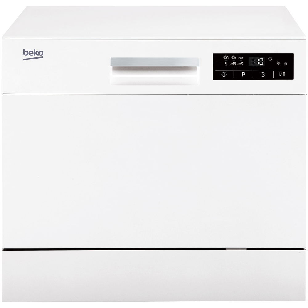 Masina de spalat vase independenta BEKO DTC36610W, 6 seturi, 6 programe, 55 cm, Clasa F, alb
