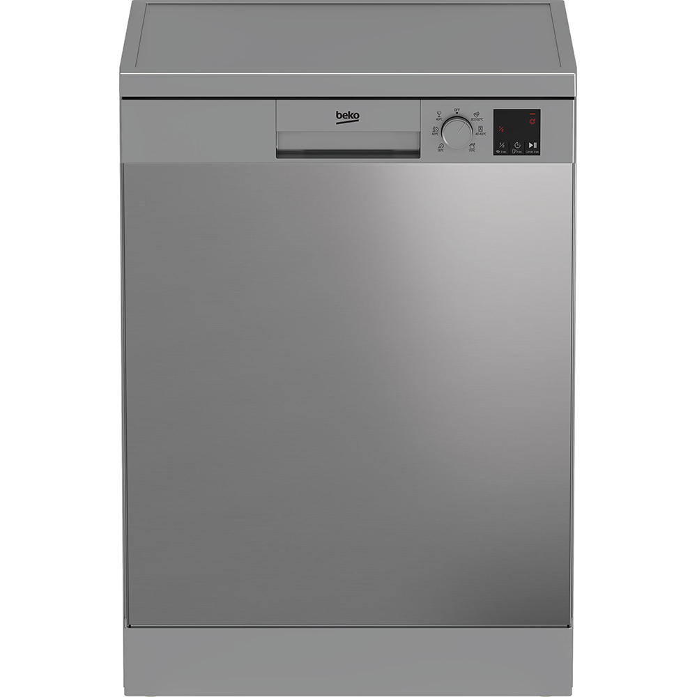 Masina de spalat vase independenta BEKO DVN06430X, 14 seturi, 6 programe, 60 cm, Clasa D, inox