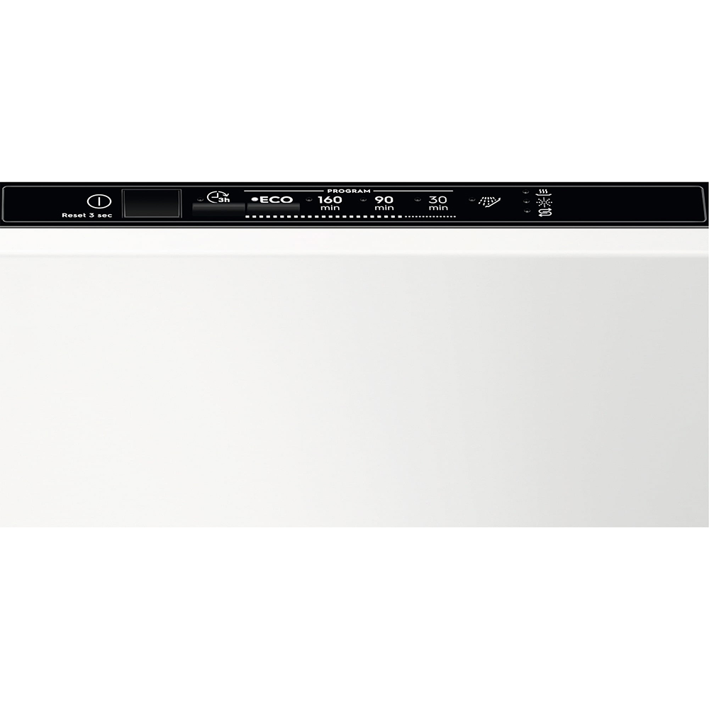Masina de spalat vase incorporabila ELECTROLUX EEA12100L, 9 seturi, 5 programe, Clasa F, panou comanda negru
