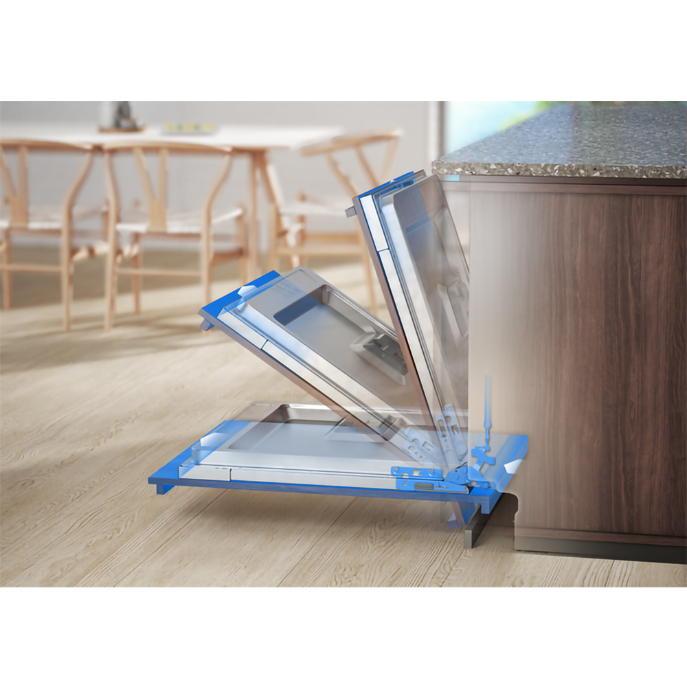 Masina de spalat vase incorporabila ELECTROLUX EEA17200L, AirDry, 13 seturi, 5 programe, 60 cm, Clasa E, panou comanda negru