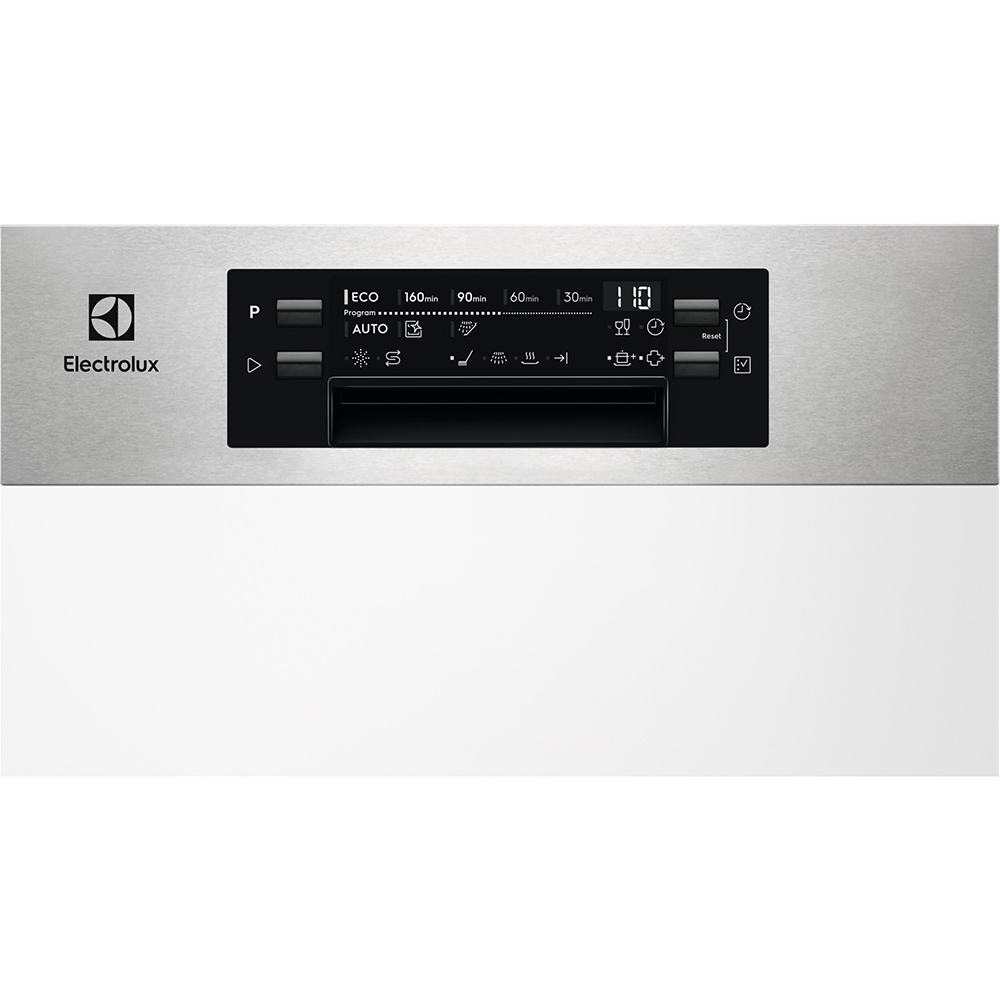 Masina de spalat vase semi-incorporabila ELECTROLUX EEM43300IX, 10 seturi, 8 programe, Clasa D, inox