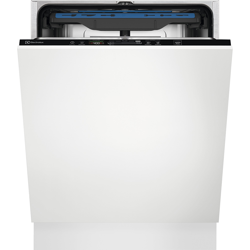 Masina de spalat vase incorporabila ELECTROLUX EEM48221L, 14 seturi, 8 programe, Clasa E, panou comanda negru