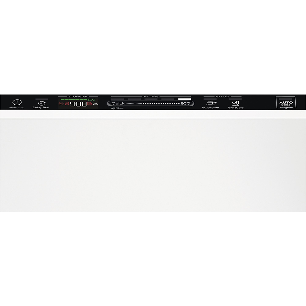 Masina de spalat vase incorporabila ELECTROLUX EEM48221L, 14 seturi, 8 programe, Clasa E, panou comanda negru
